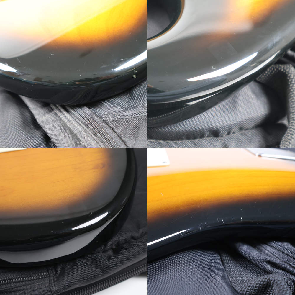 【中古】 エレキギター ESP Vintage Pus ST Maple FingerBoard 2TS オーダーモデル アッシュボディー仕様 傷