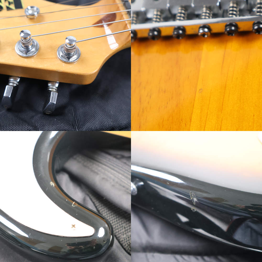 【中古】 エレキギター ESP Vintage Pus ST Maple FingerBoard 2TS オーダーモデル アッシュボディー仕様 傷2