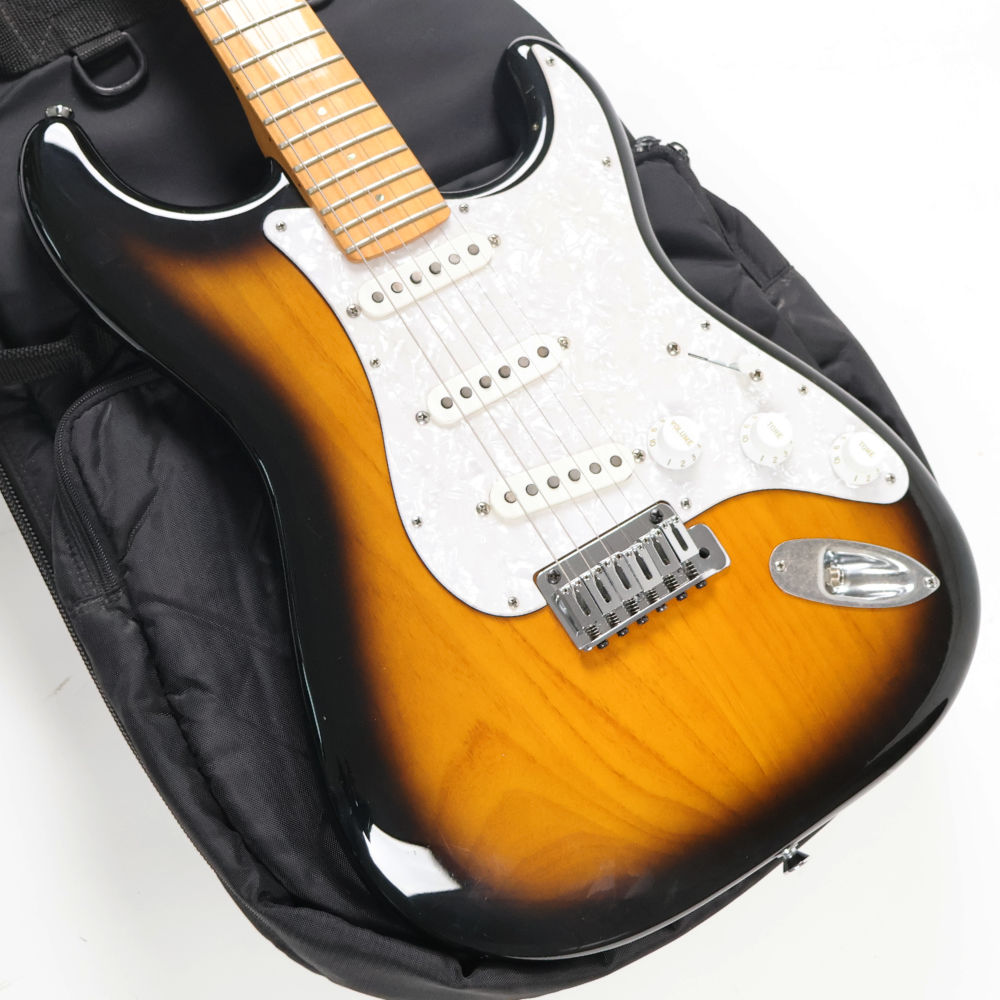 【中古】 エレキギター ESP Vintage Pus ST Maple FingerBoard 2TS オーダーモデル アッシュボディー仕様 ボディ画像