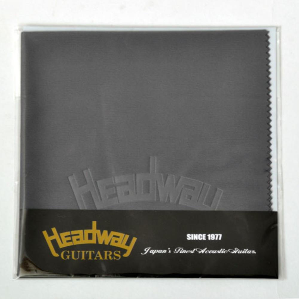HEADWAY ヘッドウェイ MICRO FIBER CLOTH BLACK ギタークロス ブラック