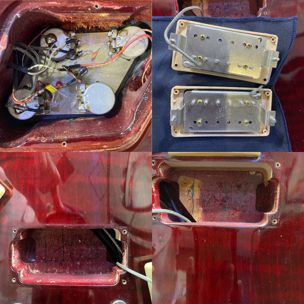 【中古】 エレキギター Gibson Les Paul Classic Wine Red 2004年製 ギブソン レスポールクラシック ワインレッド 詳細画像