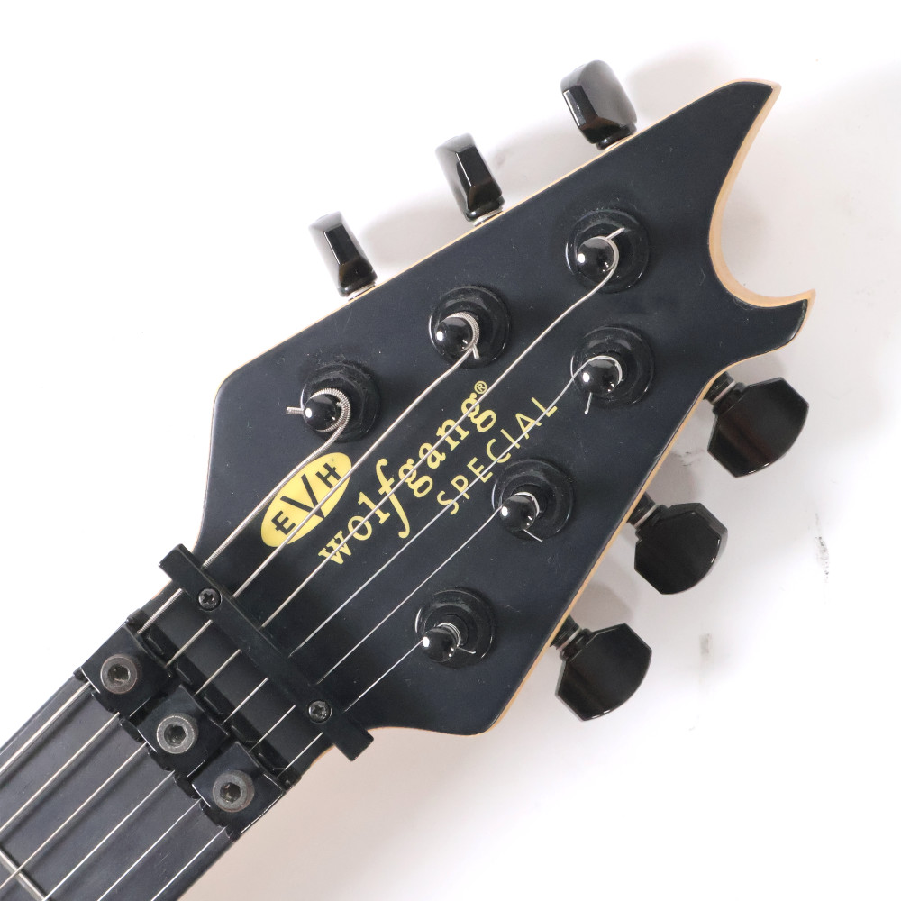 【中古】 エレキギター EVH Wolfgang Special HT Stealth Ebony Fretboard Stealth Black 2011年製 EVH ウルフギャングスペシャル フラットトップ ストップテールピースブリッジ仕様 詳細画像