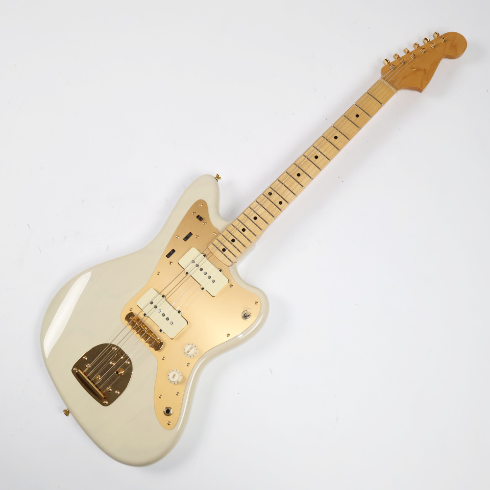 【中古】 エレキギター Momose MJM2-STD/M WBD メイプル指板 ゴールドハードウェアモデル メアリー・ケイスタイル モモセ ジャズマスタータイプ アッシュボディー ホワイトブロンド Deviser ディバイザー 詳細画像