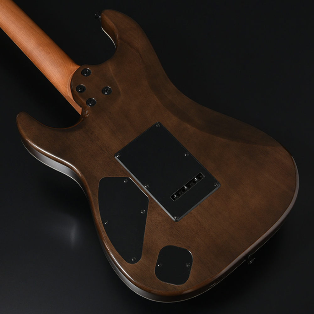 BACCHUS バッカス Universe Series GS-ABIM RSM/M BLK-B エレキギター ボディ部裏