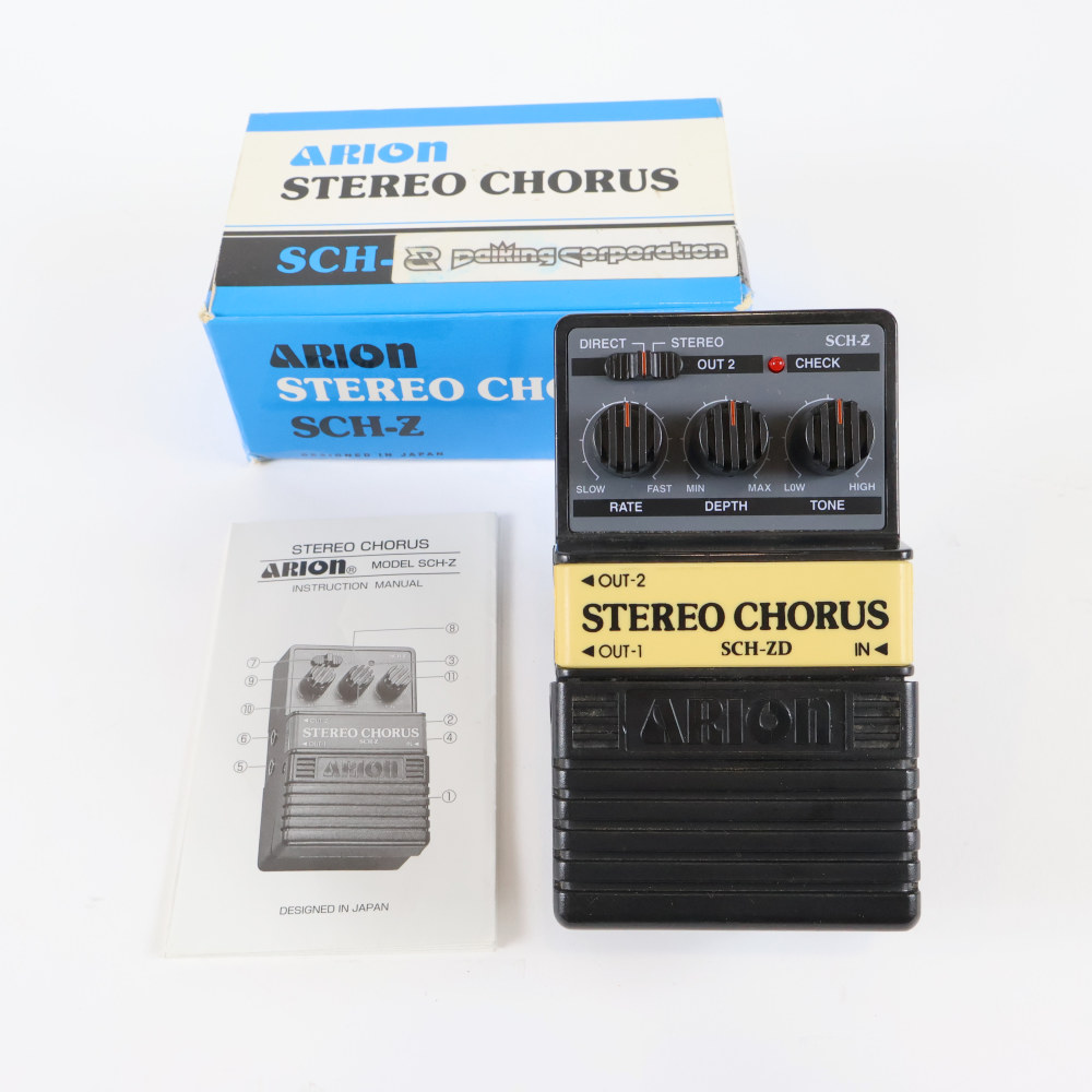 【中古】 コーラス エフェクター ARION SCH-ZD STEREO CHORUS ギターエフェクター