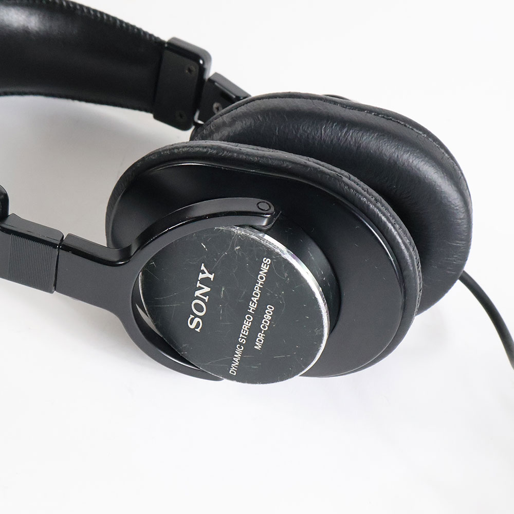 【中古】 ヘッドホン ソニー SONY MDR-CD900ST モニターヘッドホン 側面