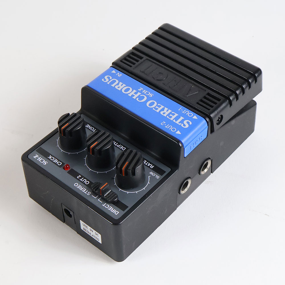 【中古】 コーラス エフェクター ARION SCH-Z STEREO CHORUS ギターエフェクター 全体