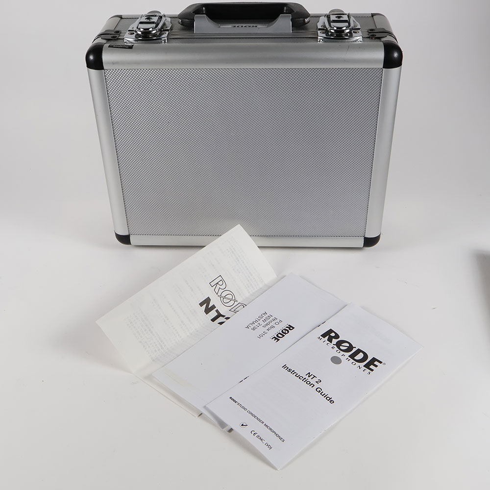 【中古】 マイク コンデンサーマイク RODE NT2 マイクロフォン ロード NT-2 付属品