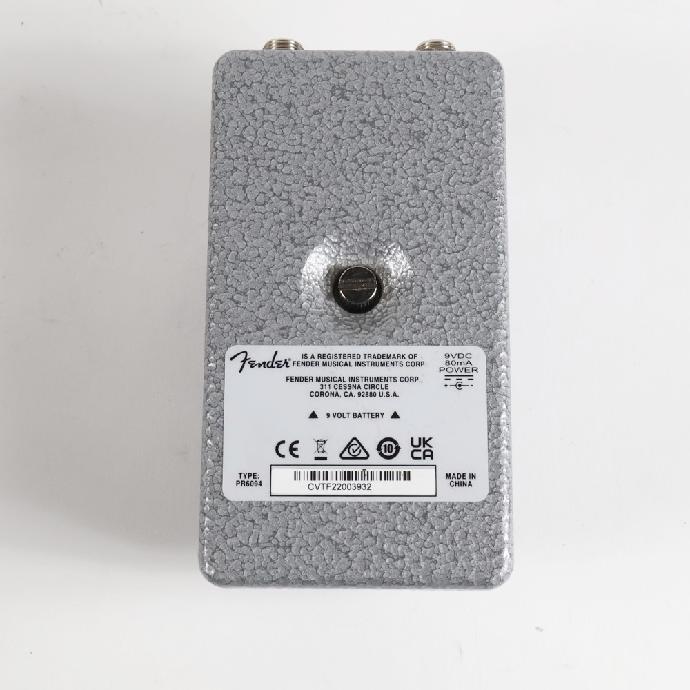 【中古】 Fender Hammertone Fuzz ファズ ギターエフェクター 裏面