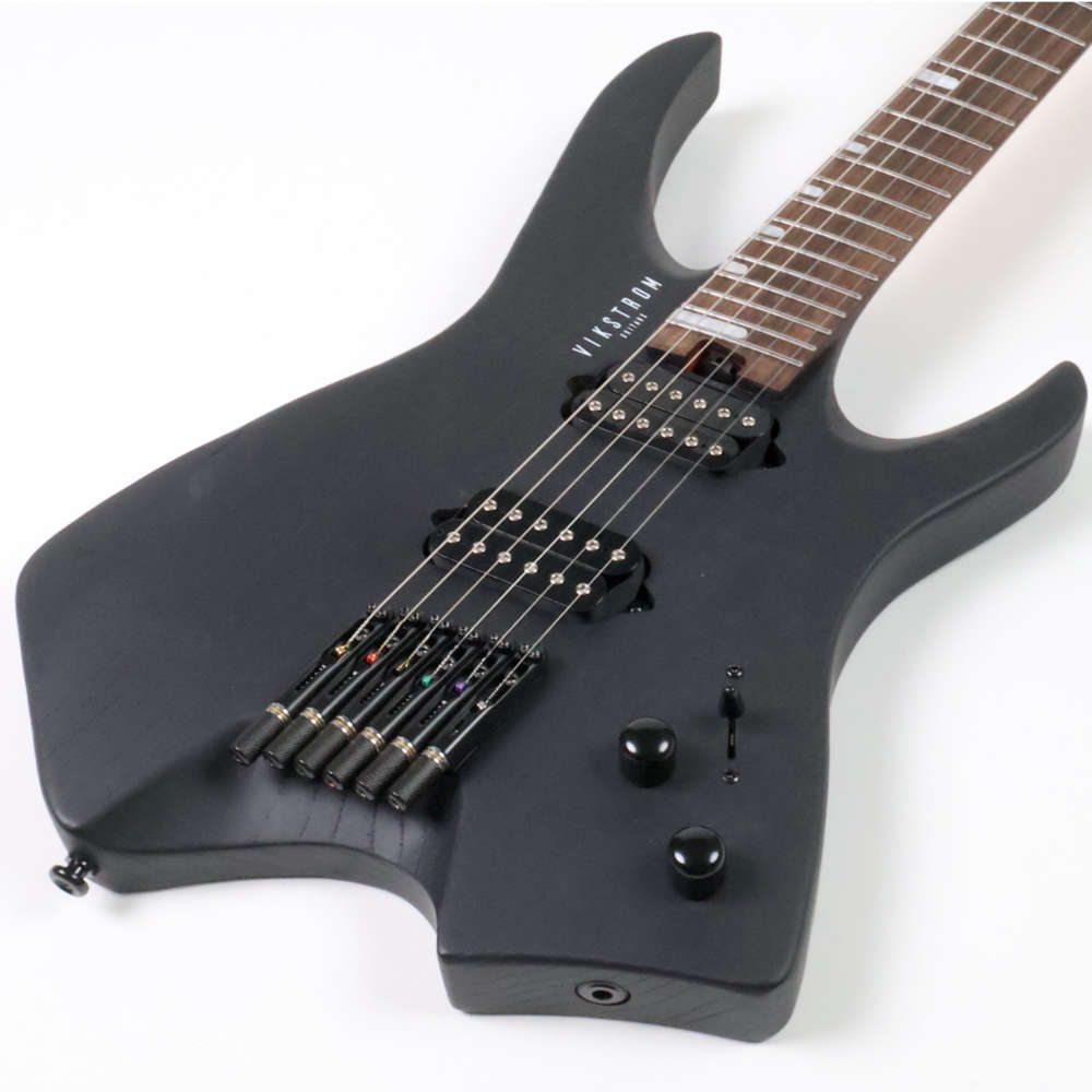 【訳あり】 VIKSTROM GUITARS VSMH-260 TBK アウトレット ヘッドレス ファンフレット 6弦ギター トップ