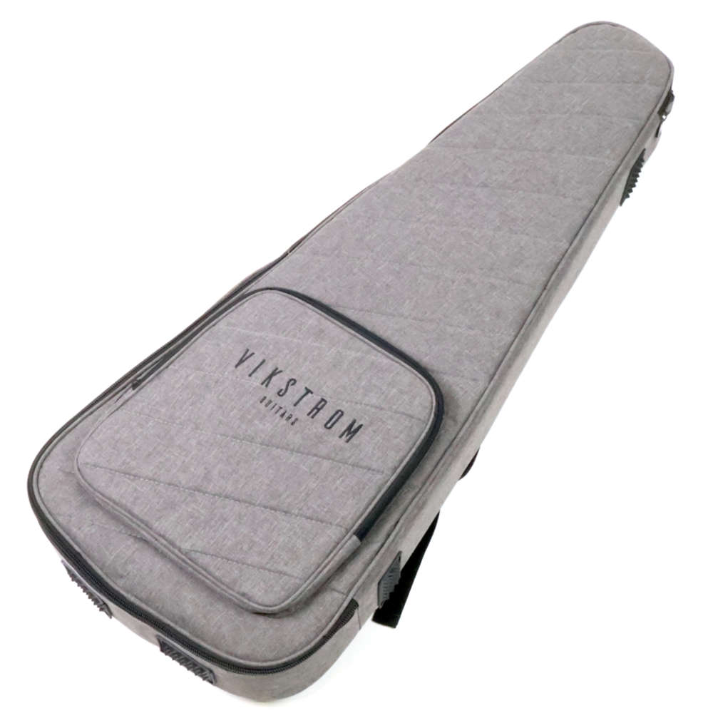 【訳あり】 VIKSTROM GUITARS VSMH-260 TBK アウトレット ヘッドレス ファンフレット 6弦ギター ケース