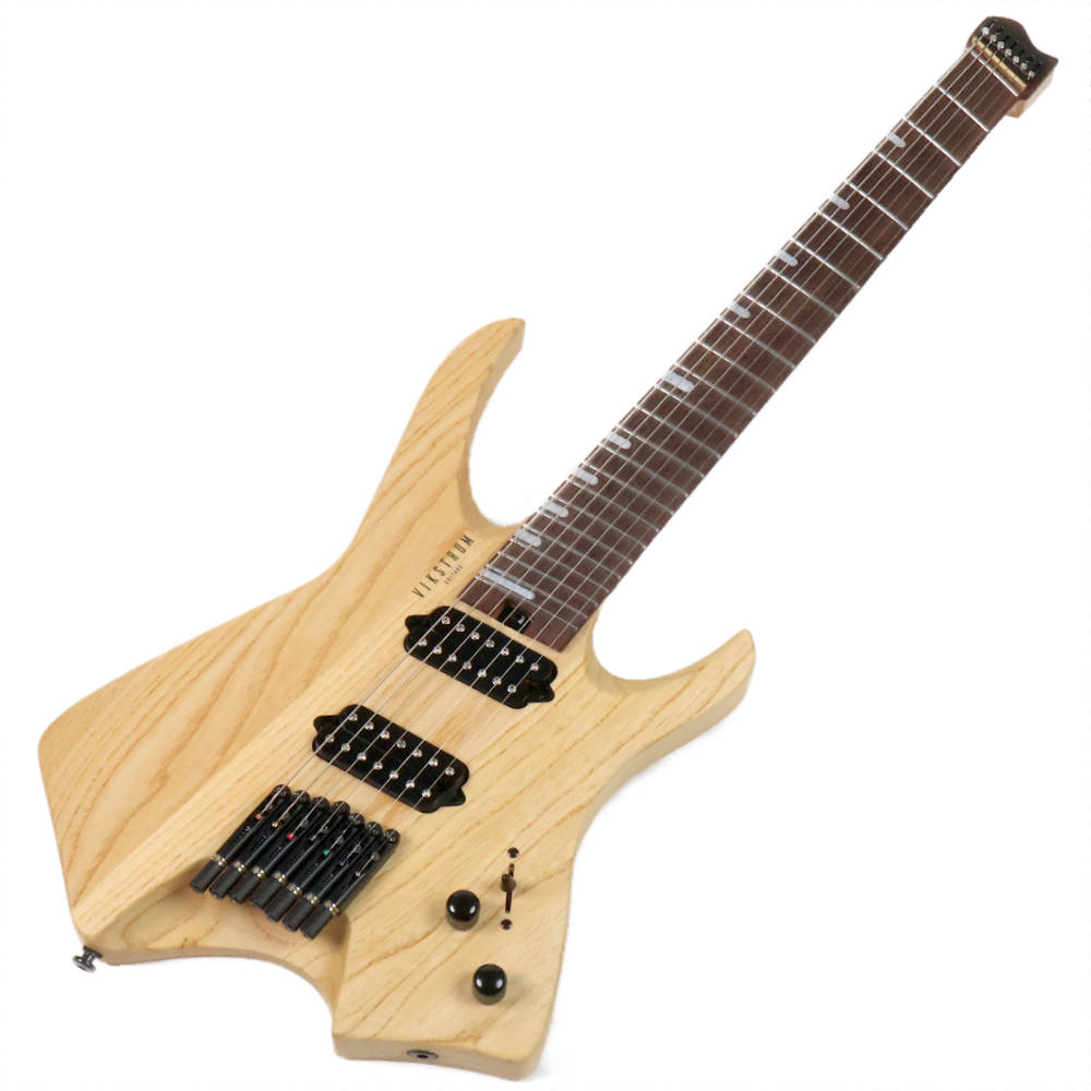【訳あり】 VIKSTROM GUITARS VSMH-270 NTL アウトレット ヘッドレス ファンフレット 7弦ギター