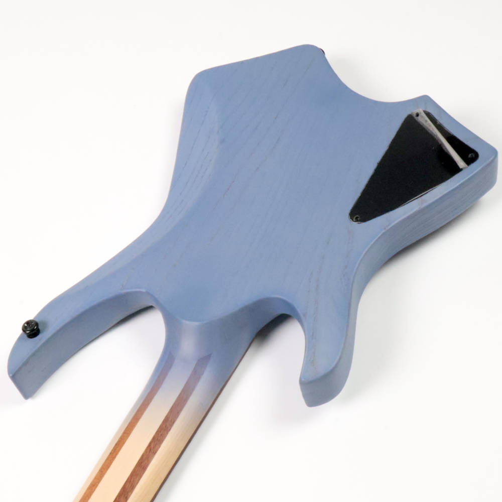 【訳あり】 VIKSTROM GUITARS VSMH-270 PBL アウトレット ヘッドレス ファンフレット 7弦ギター ネックヒール側