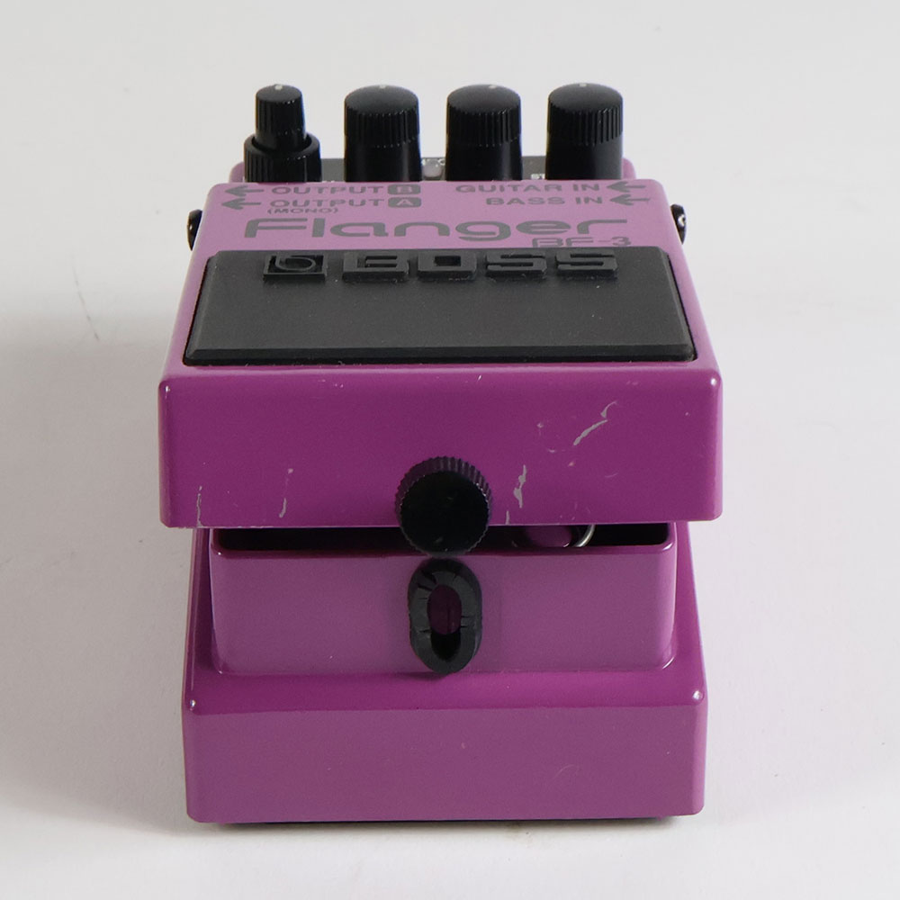 【中古】 フランジャー エフェクター BOSS BF-3 Flanger ギターエフェクター ゴム劣化