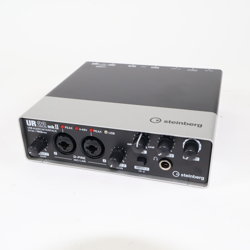 【中古】 オーディオインターフェイス Steinberg UR22mkII スタインバーグ USBオーディオインターフェース UR22 mk2