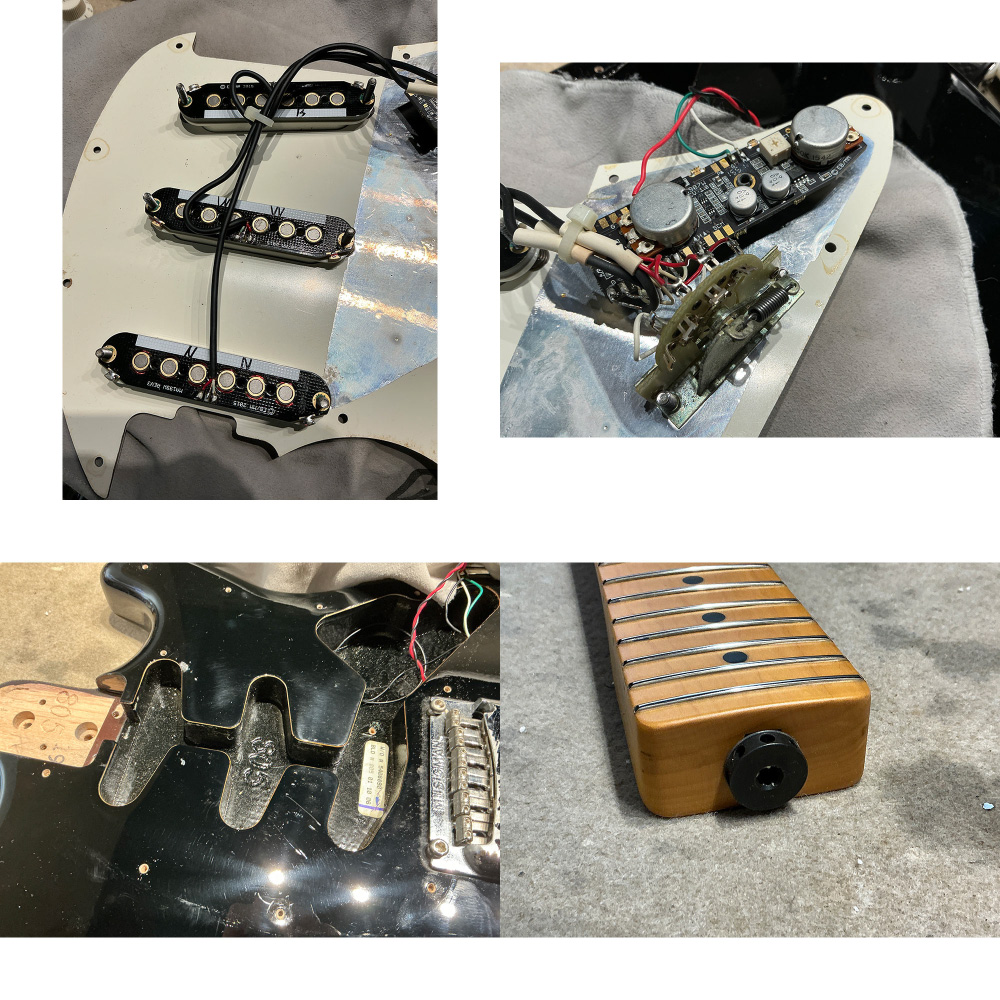 【中古】 エレキギター Music Man Cutlass SSS Black 2016年製 ミュージックマン カトラス ピックアップ、ネック