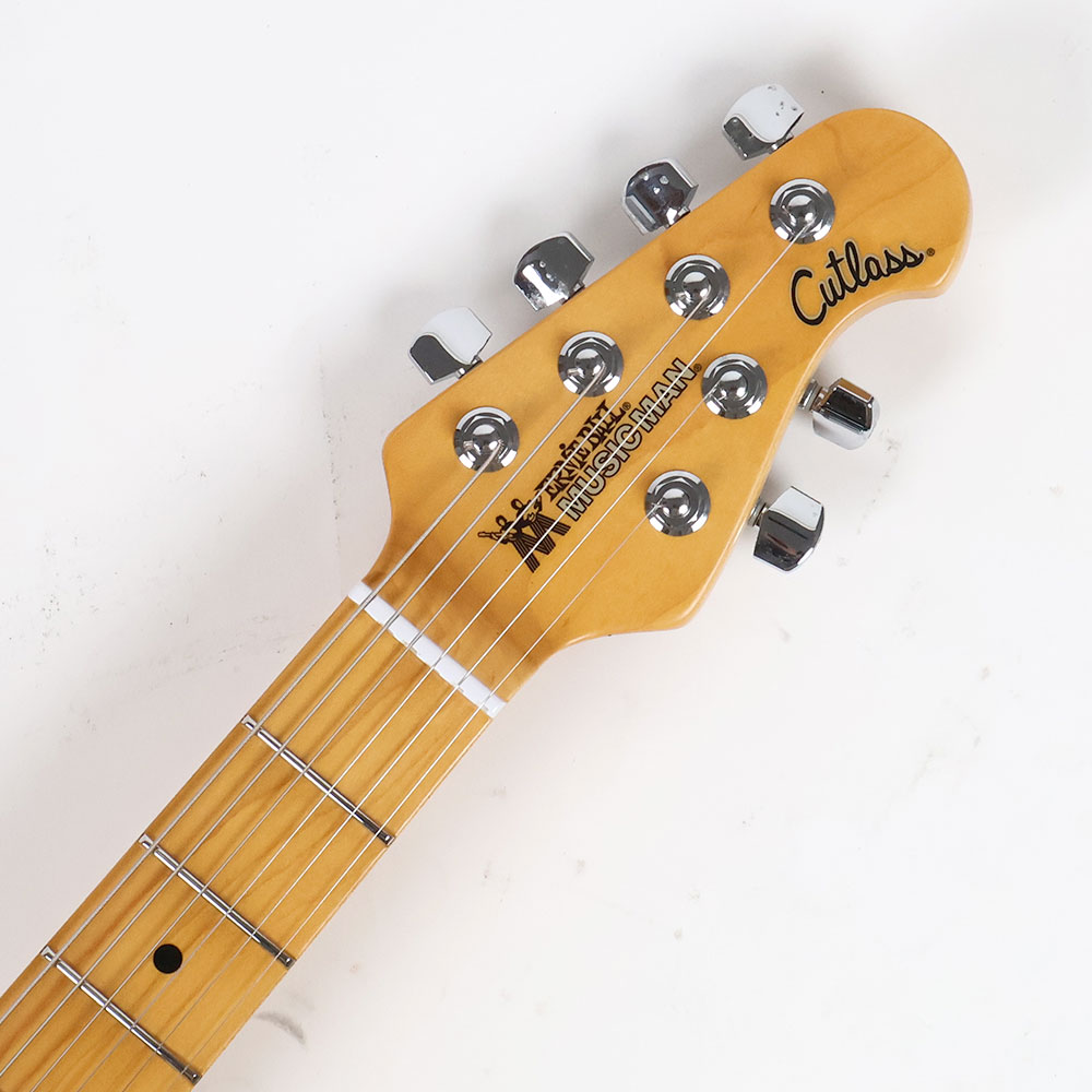【中古】 エレキギター Music Man Cutlass SSS Black 2016年製 ミュージックマン カトラス ヘッド