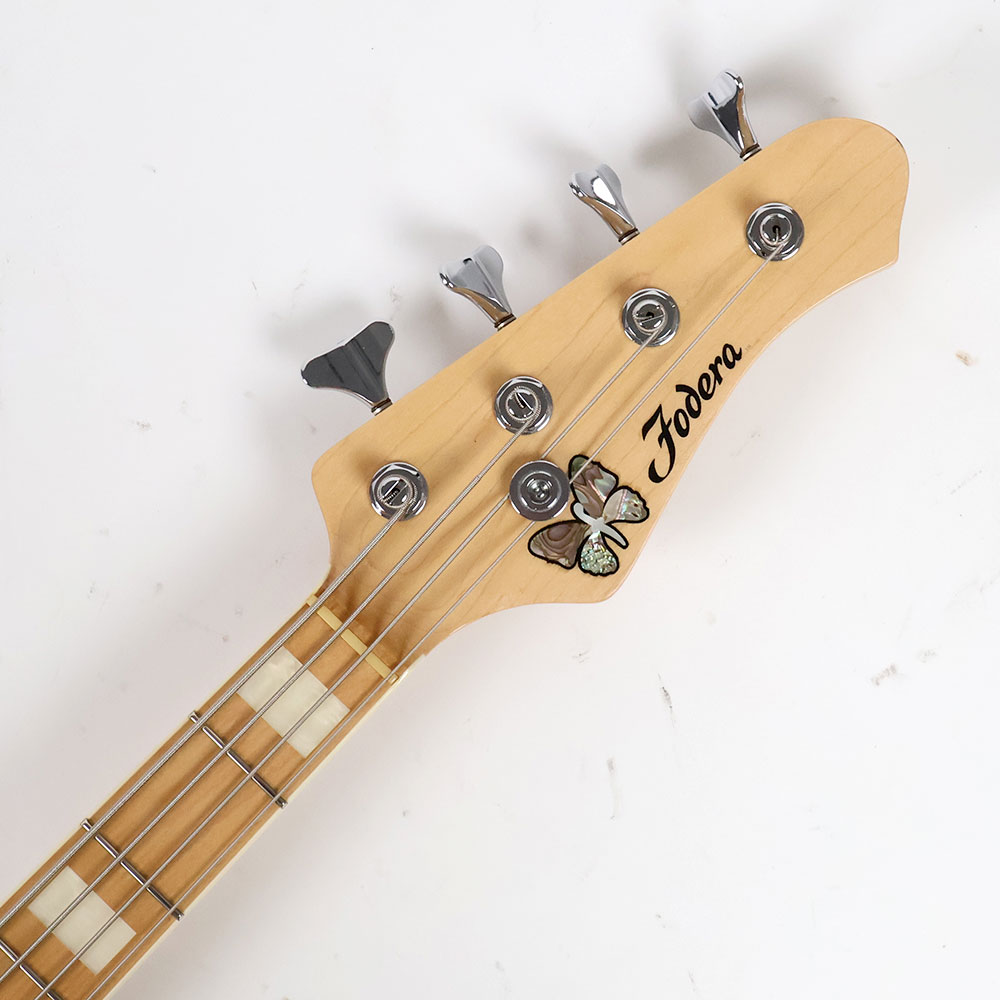 【中古】Fodera フォデラ NYC Empire 4st 70FH Natural 2015年製 4弦エレキベース ヘッド