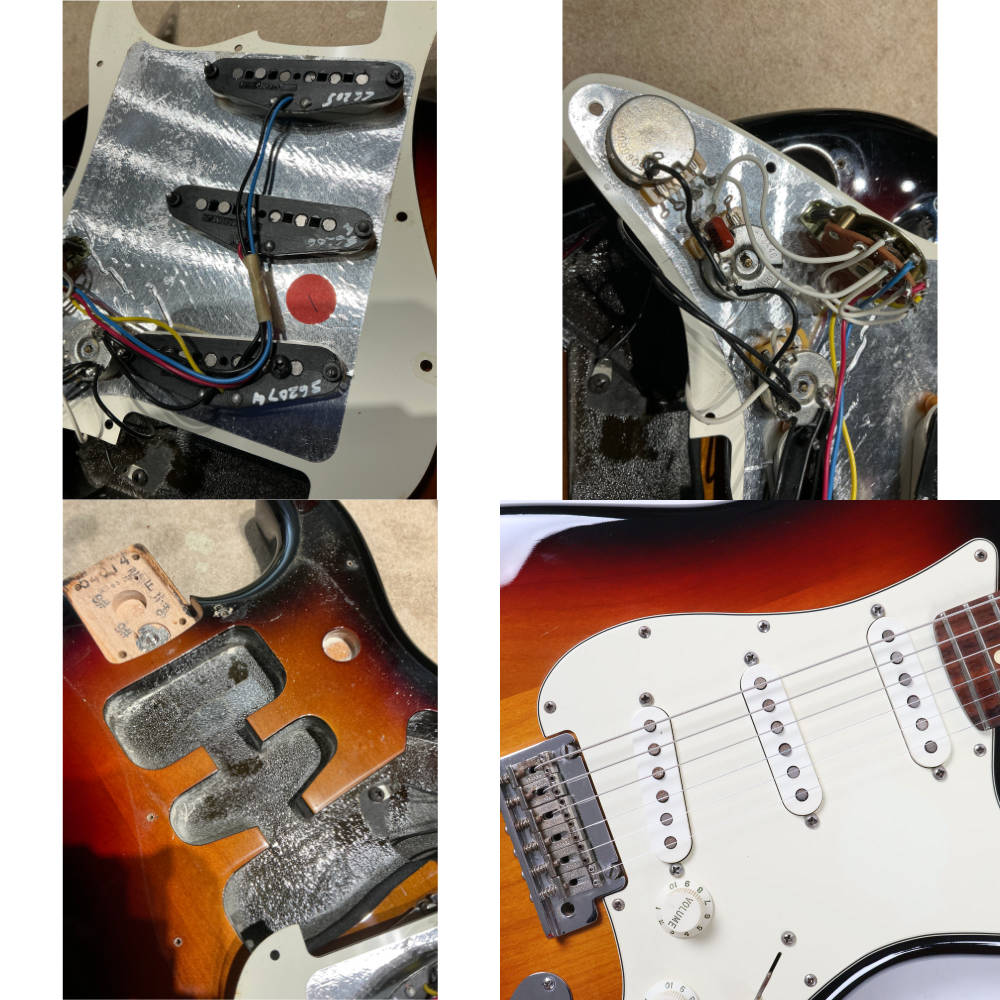 【中古】 エレキギター Fender American Standard Stratocaster 3-Color Sunburst 2011年製 フェンダー アメリカンスタンダード ストラトキャスター 詳細画像