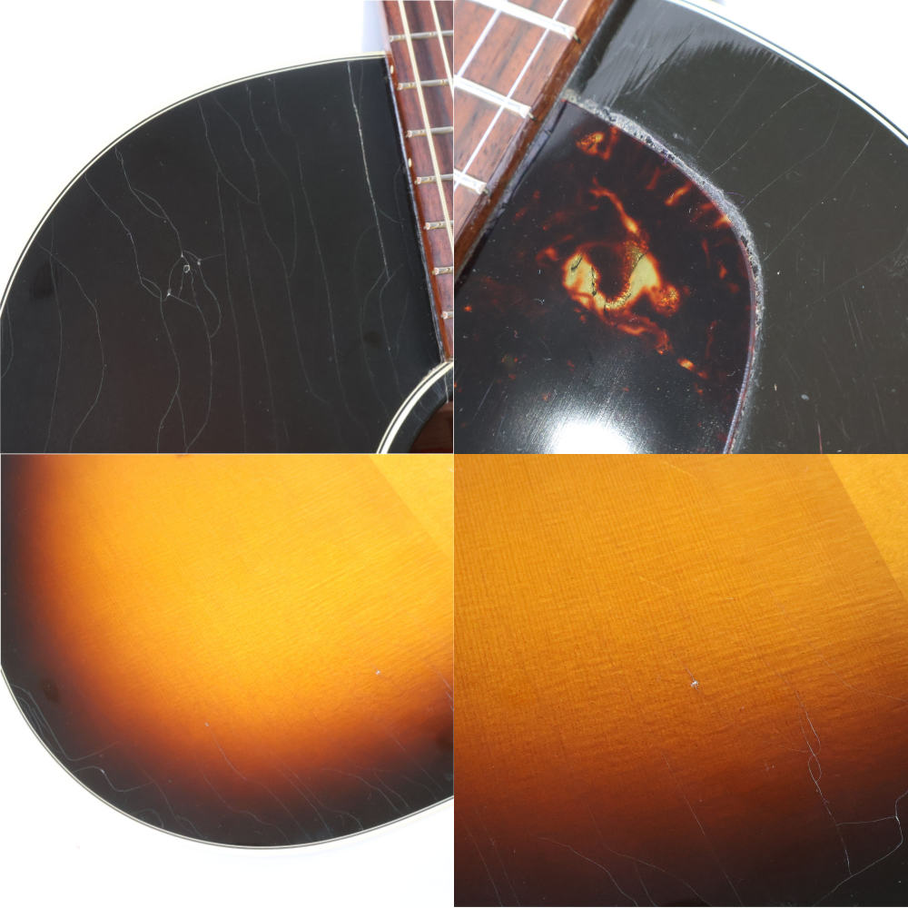 【中古】 アコースティックギター Gibson 1962 J-45 Vintage Sunburst 1996年製 ギブソン J45 詳細画像