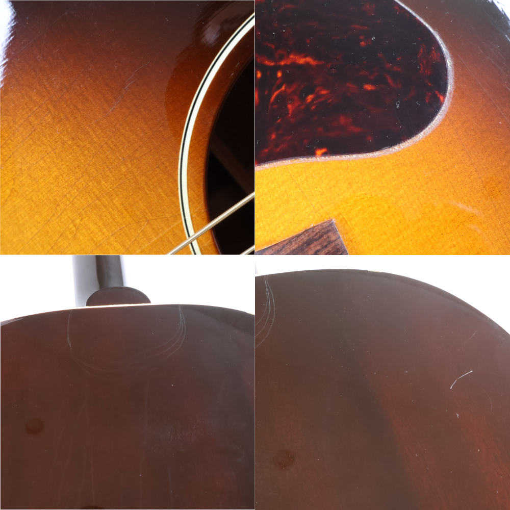 【中古】 アコースティックギター Gibson 1962 J-45 Vintage Sunburst 1996年製 ギブソン J45 詳細画像