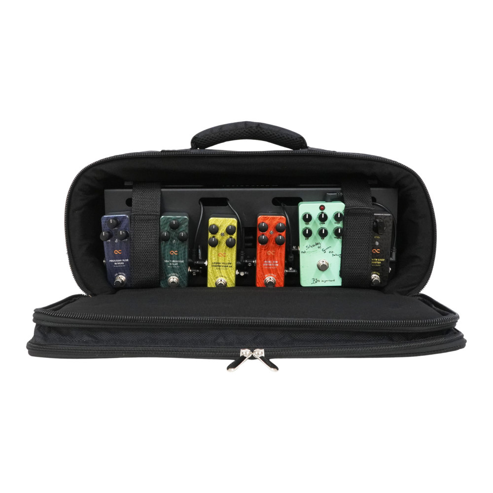 One Control ワンコントロール Pedal Board Bag for PBS4014 ペダルボードPBS4014専用バッグ 使用例画像