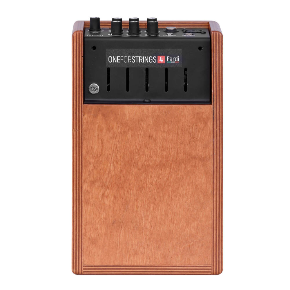 ACUS アコース ONE FORSTRINGS 4 FERDI 40W出力 アコースティックギターアンプ リア画像