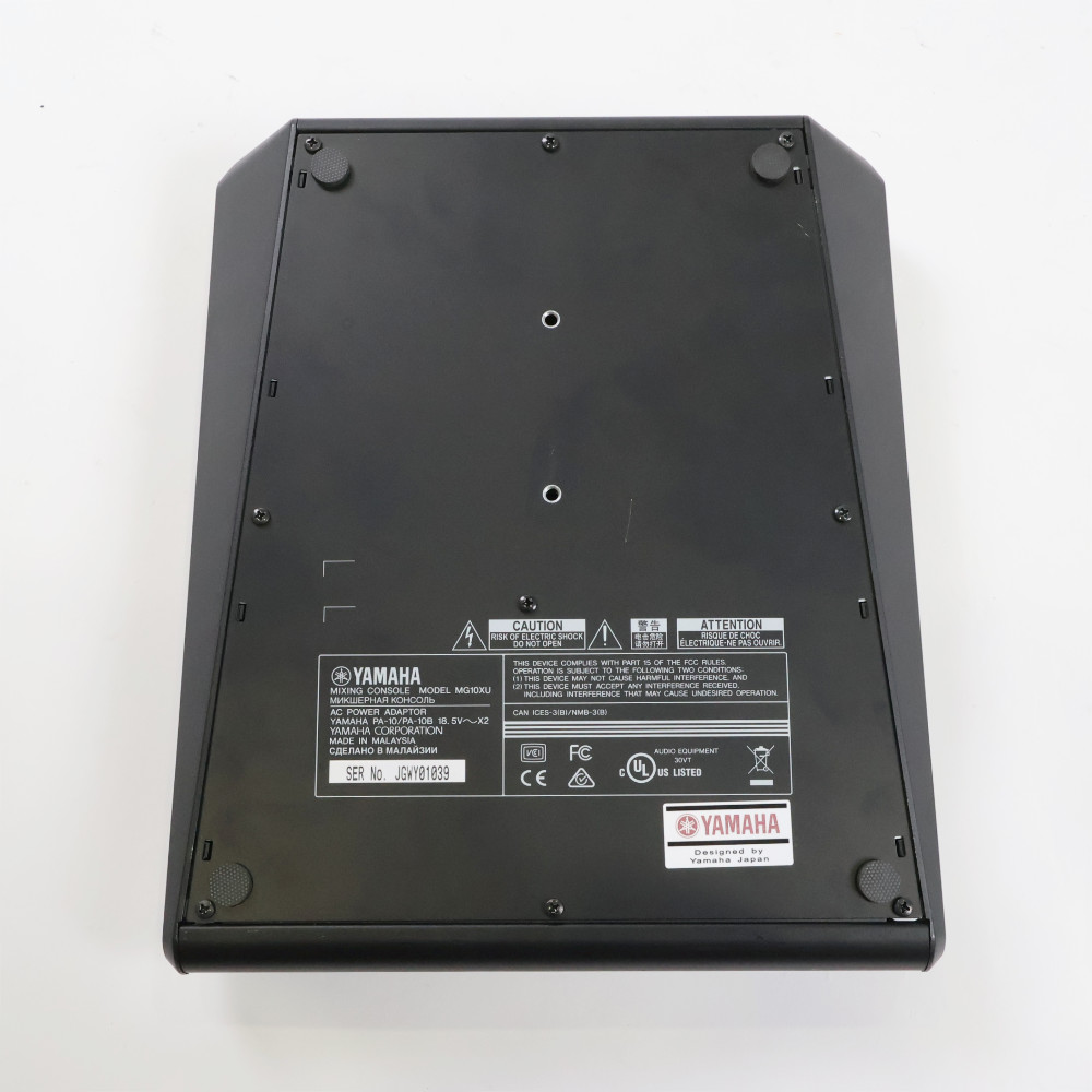【中古】 ヤマハ YAMAHA MG10XU ミキサー 詳細画像