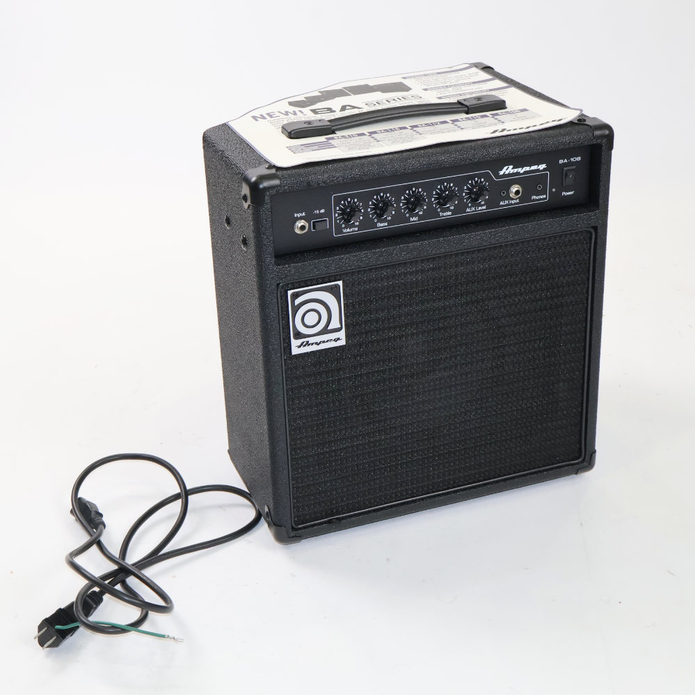 【中古】 ベースコンボアンプ アンペグ Ampeg BA-108 v2 20W出力 小型ベースコンボアンプ