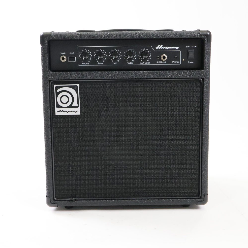 【中古】 ベースコンボアンプ アンペグ Ampeg BA-108 v2 20W出力 小型ベースコンボアンプ 詳細画像