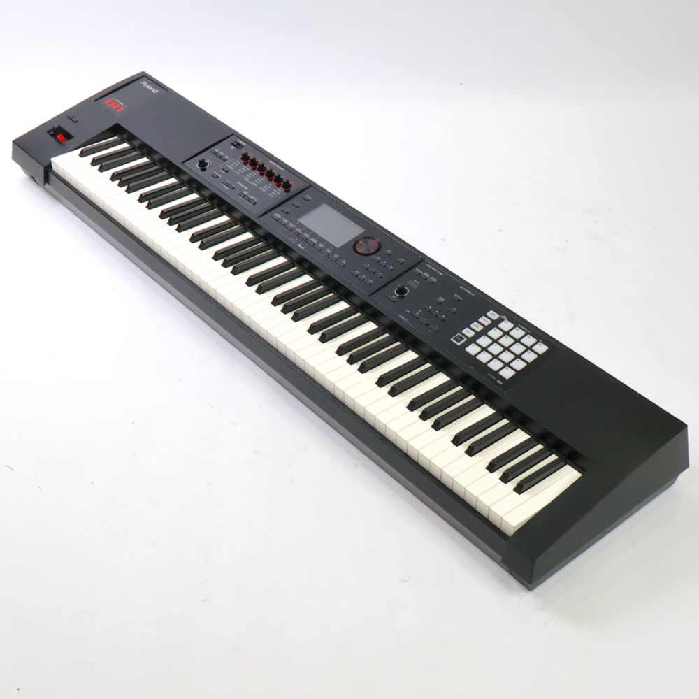 【中古】 ROLAND FA-08 Music Workstation シンセサイザー 88鍵 右サイド