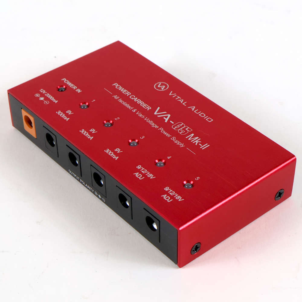 【中古】 Vital Audio バイタルオーディオ POWER CARRIER VA-05 MkII パワーサプライ 右サイド