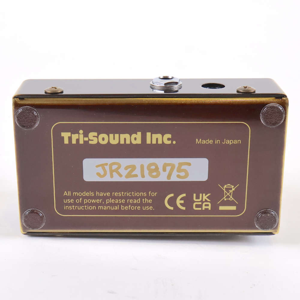 【中古】 VEMURAM Jan Ray オーバードライブ エフェクター ヴェムラム ベムラム ジャンレイ 裏面