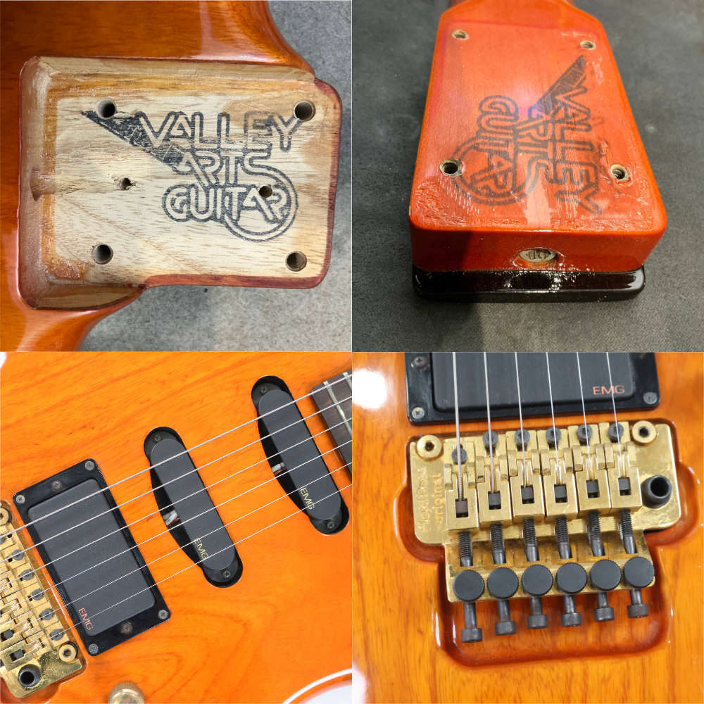 【中古】 エレキギター Valley Arts M series ST Type EMGピックアップ搭載 シリアルVB バレーアーツ 詳細画像