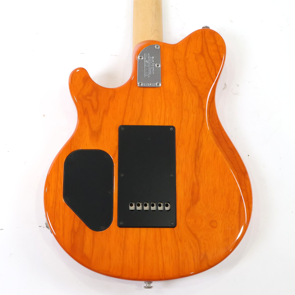 【中古】 エレキギター Music Man Axis Sport HH with Tremolo Translucent Orange 2000年製 ミュージックマン アクシス スポーツ オレンジ 詳細画像
