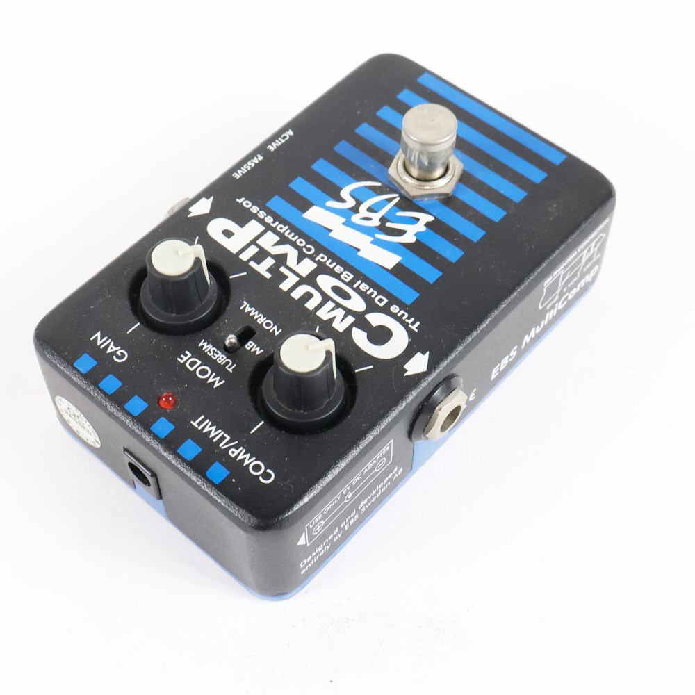 【中古】コンプレッサー エフェクター EBS MULTI COMP ベースエフェクター 旧型 側面