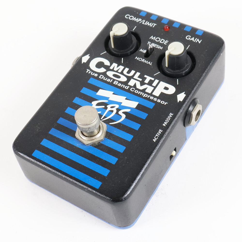 【中古】コンプレッサー エフェクター EBS MULTI COMP ベースエフェクター 旧型 側面