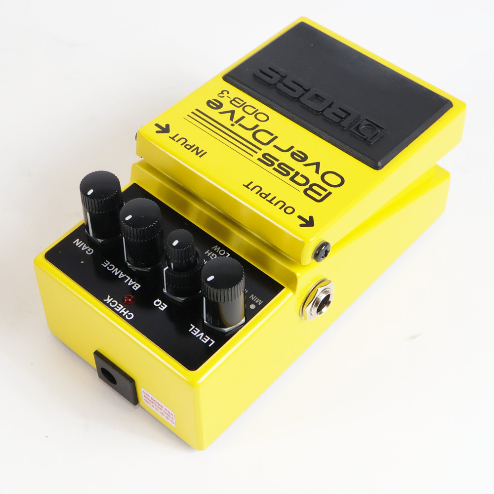 【中古】 ベースオーバードライブ エフェクター BOSS ODB-3 Bass OverDrive ベースエフェクター 側面