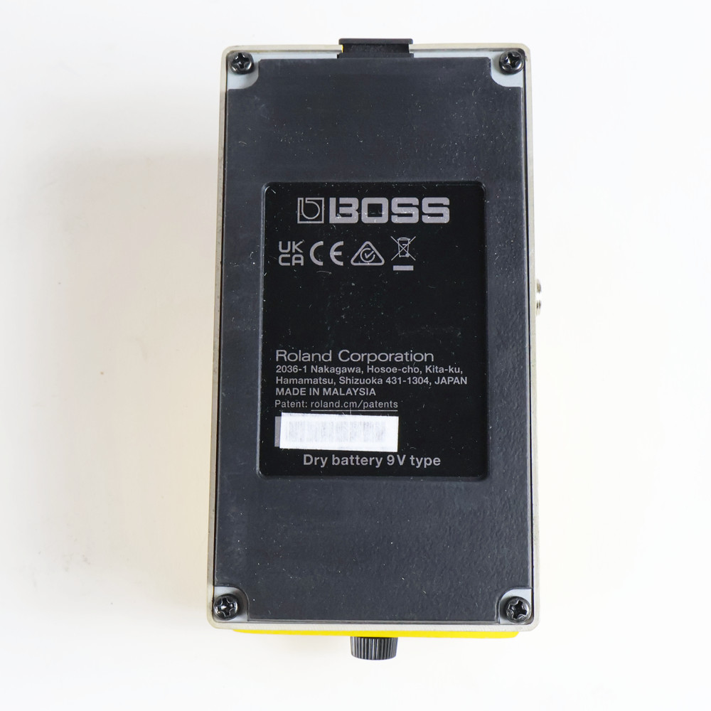 【中古】 ベースオーバードライブ エフェクター BOSS ODB-3 Bass OverDrive ベースエフェクター 裏面
