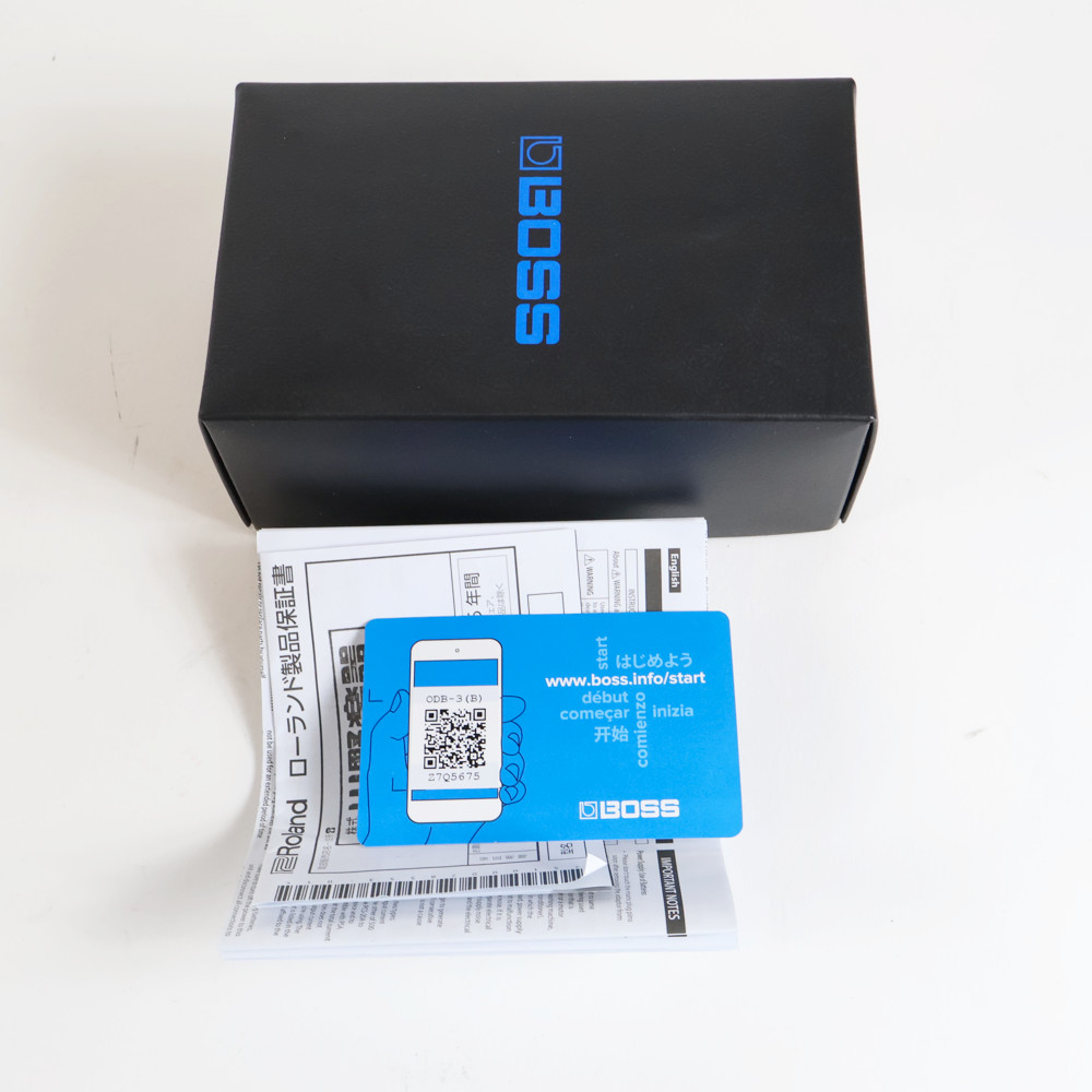 【中古】 ベースオーバードライブ エフェクター BOSS ODB-3 Bass OverDrive ベースエフェクター 付属品