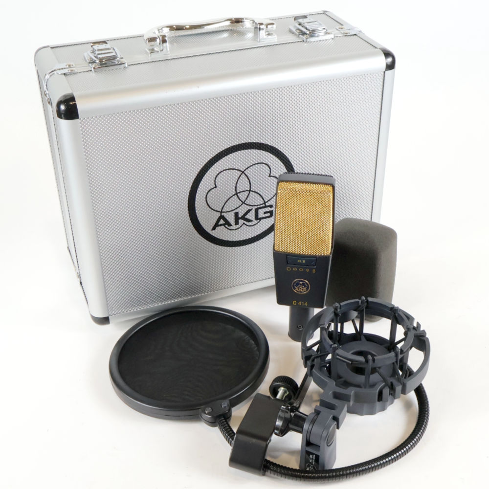 【中古】 AKG C414 XL II サイドアドレス型 コンデンサーマイクロホン