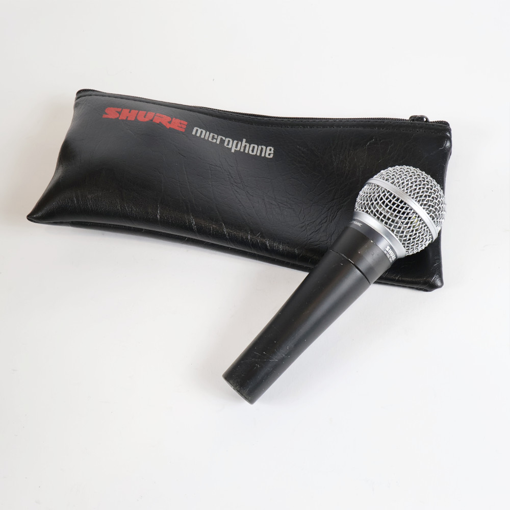 【中古】 マイク ダイナミックマイク ボーカル用 SHURE SM58 スモールロゴ Made in USA シュアー 58 ゴッパ シュア