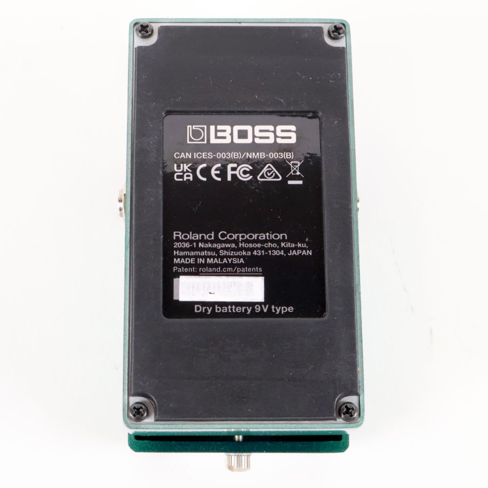【中古】 BOSS BC-1X Bass Comp ベース用コンプレッサー 裏面