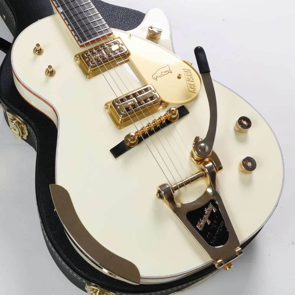 【中古】 GRETSCH グレッチ G6134T-58 Vintage Select ’58 Penguin with Bigsby Vintage White 2023年製 ホワイト ペンギン エレキギター ボディ画像