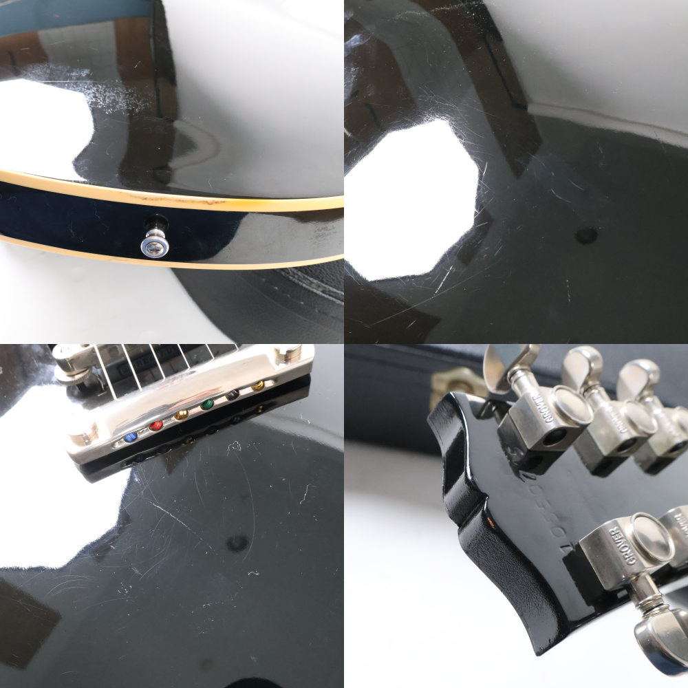 【中古】 エレキギター Gibson Custom Shop ES-335 Dot Plaintop Ebony Mod. 2010年製 LOLLARピックアップ搭載 ギブソン セミアコースティックギター ES335 ローラーピックアップ 傷