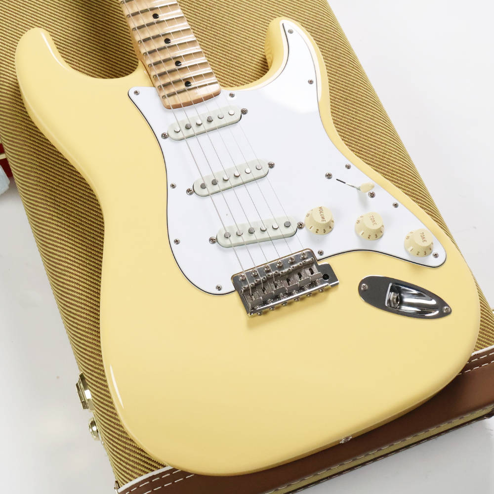 【中古】 エレキギター Fender Yngwie Malmsteen Stratocaster Scalloped Maple Fingerboard Vintage White 2020年製 フェンダー イングヴェイ・マルムスティーンモデル ストラトキャスター ボディ画像 