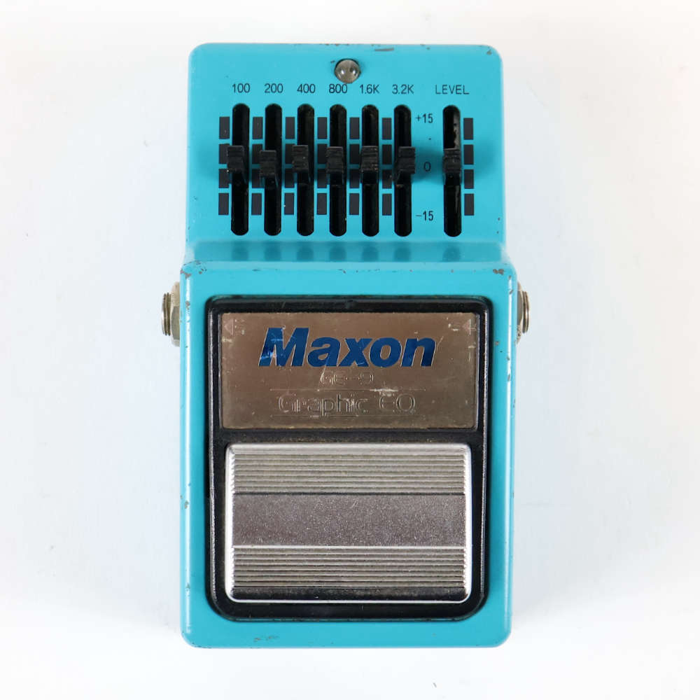 【中古】 Maxon マクソン GE-9 Graphic EQ グラフィックイコライザー ギターエフェクター
