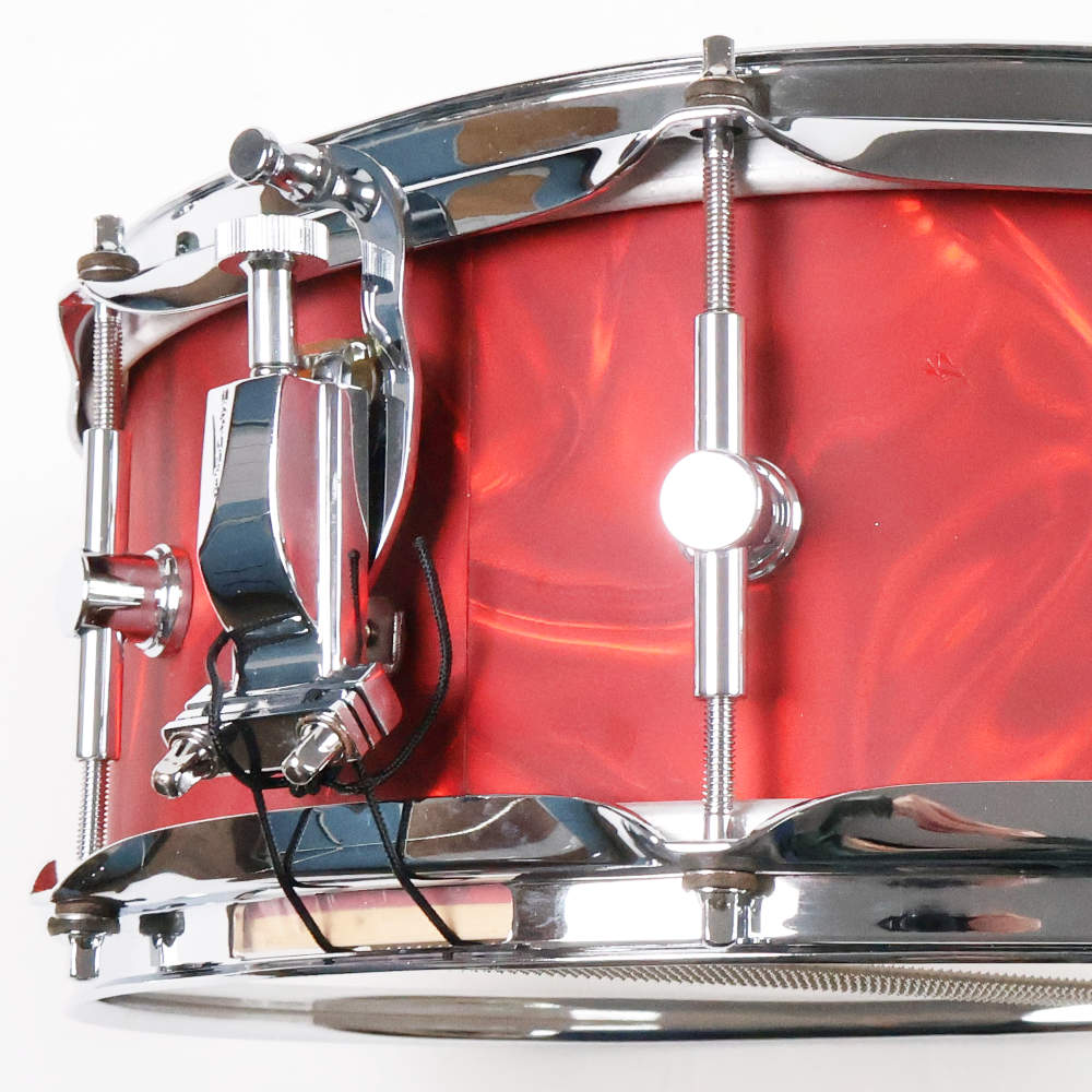 【中古】 スネアドラム カノウプス CANOPUS BR-1455 バーチシェル 14x5.5 ストレイナー