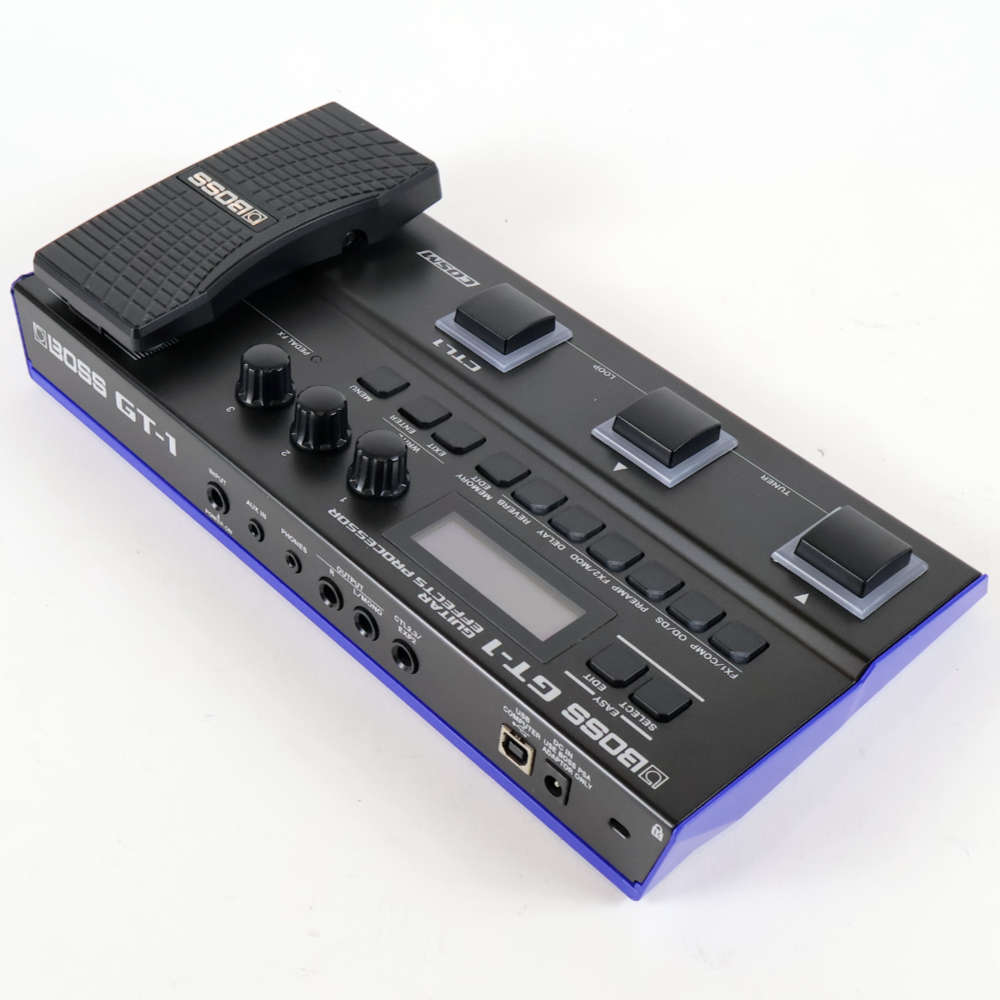 【中古】ボス マルチエフェクター BOSS GT-1 Guitar Effect Processor 左サイド