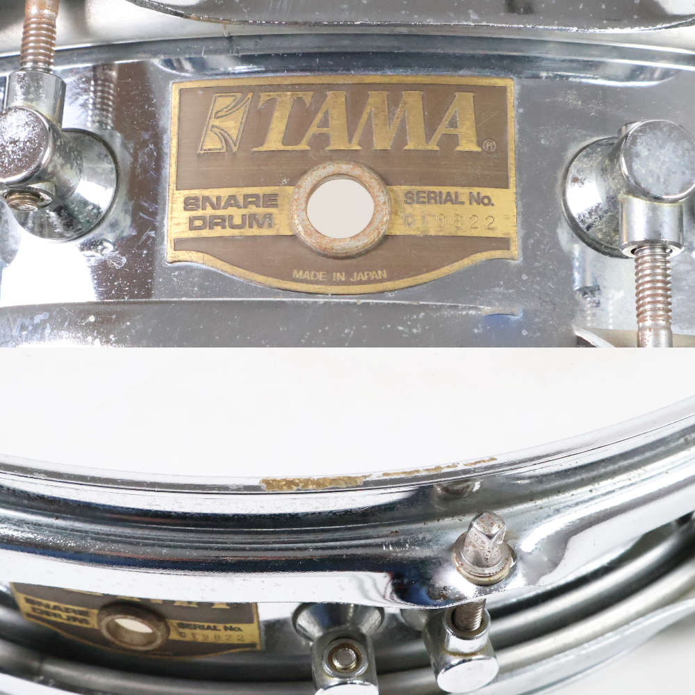 【中古】 ピッコロスネアドラム タマ TAMA MT433 STEEL PICCOLO 14x3.5 シリアル